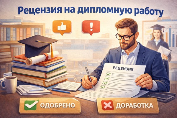 Кто пишет рецензию на дипломную работу